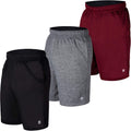 3PK Mens Athletic Shorts, Mens Mesh Shorts for Basketball, Running, Gym - we buy
