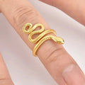 925 Sterling Silver Snake Shape Ring - we buy