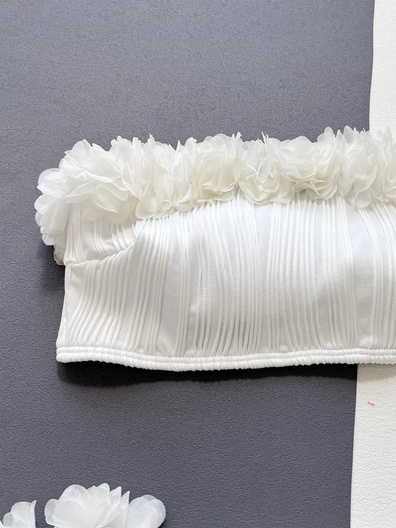 Applique Tie Back Two - Piece Bikini Set - we buy