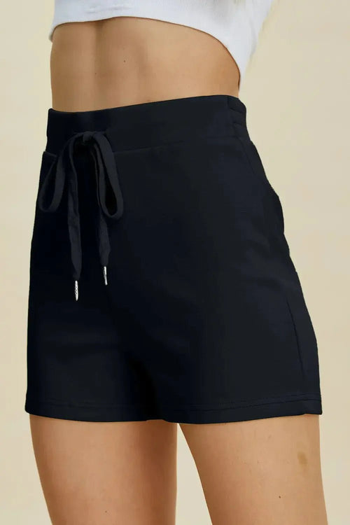 Basic Bae Full Size Air Scuba Drawstring High Waist Shorts - we buy