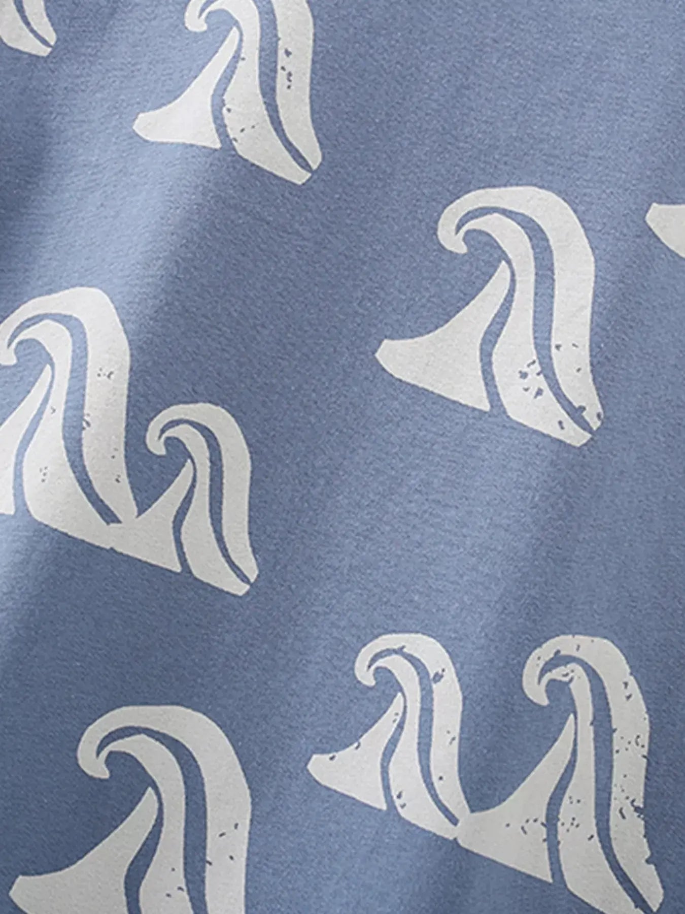 Children's Ocean Wave Print Tee and Shorts Set - we buy