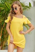 Cold - Shoulder Mini Dress - we buy