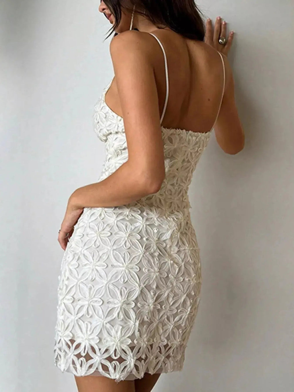 Lace Bodycon Mini Dress - we buy
