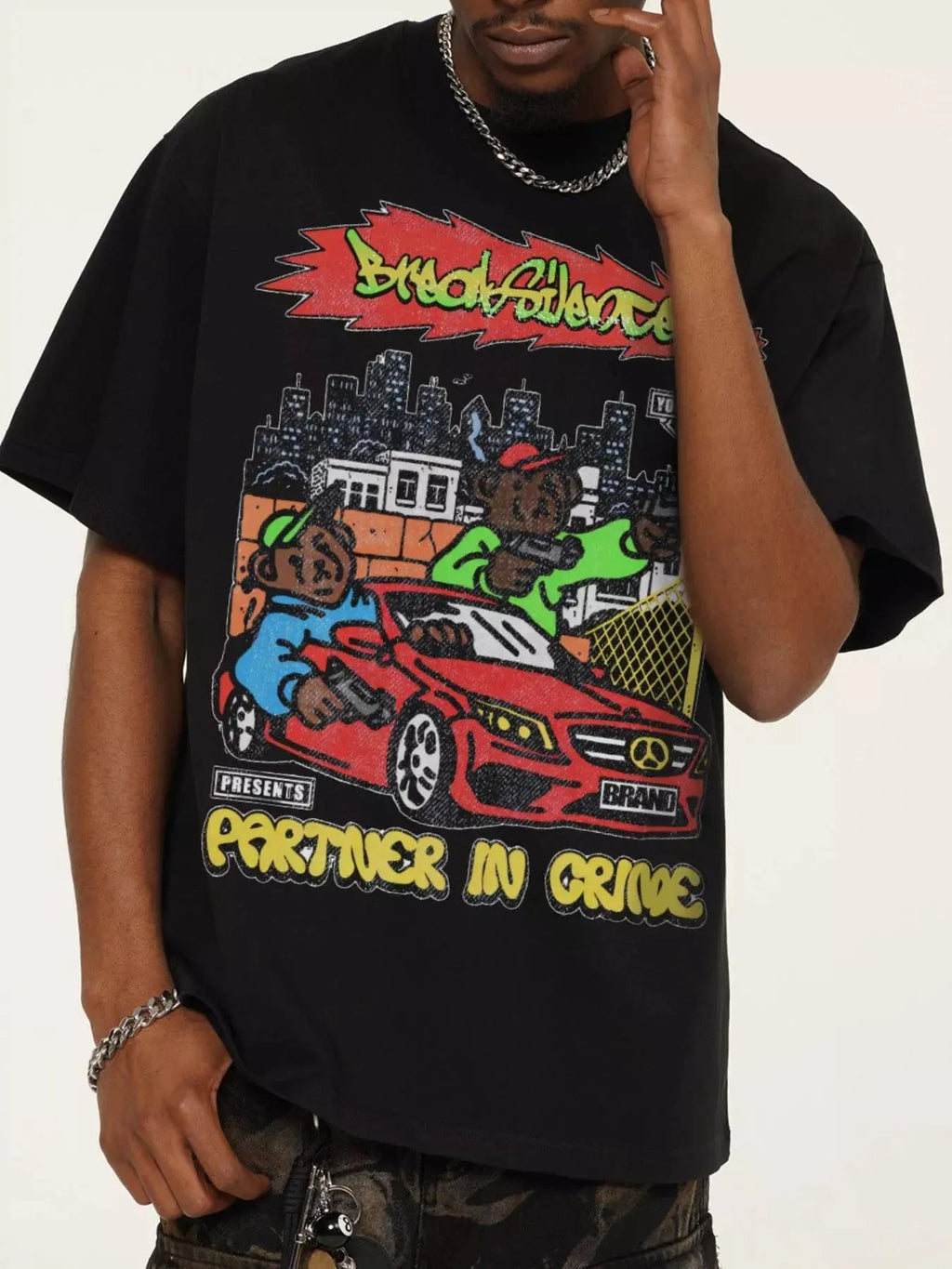 Men's Graphic Crew Neck T-Shirt - we buy