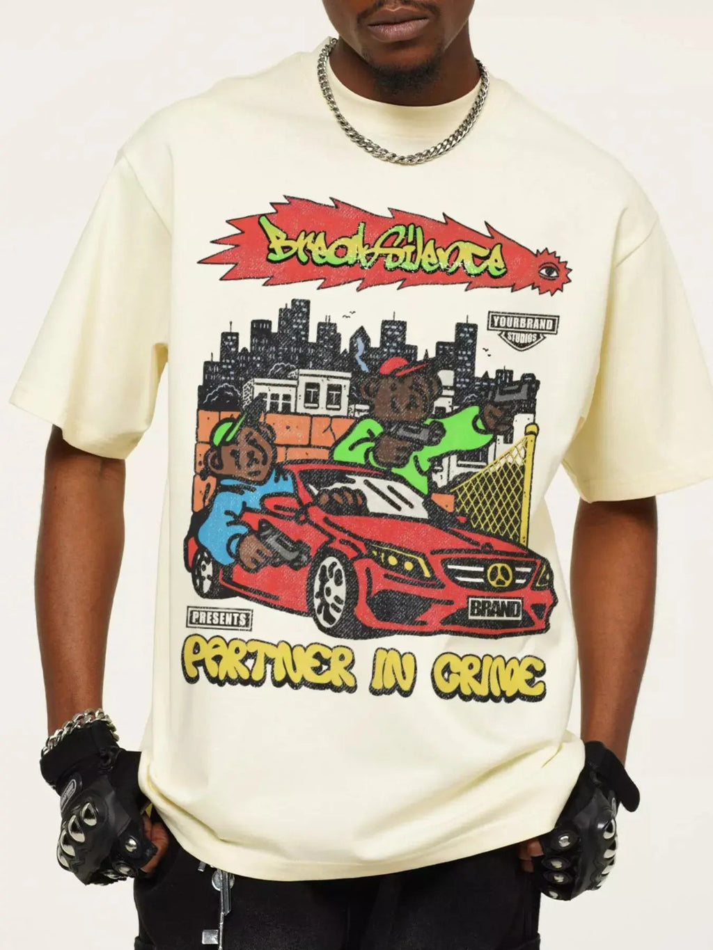 Men's Graphic Crew Neck T-Shirt - we buy