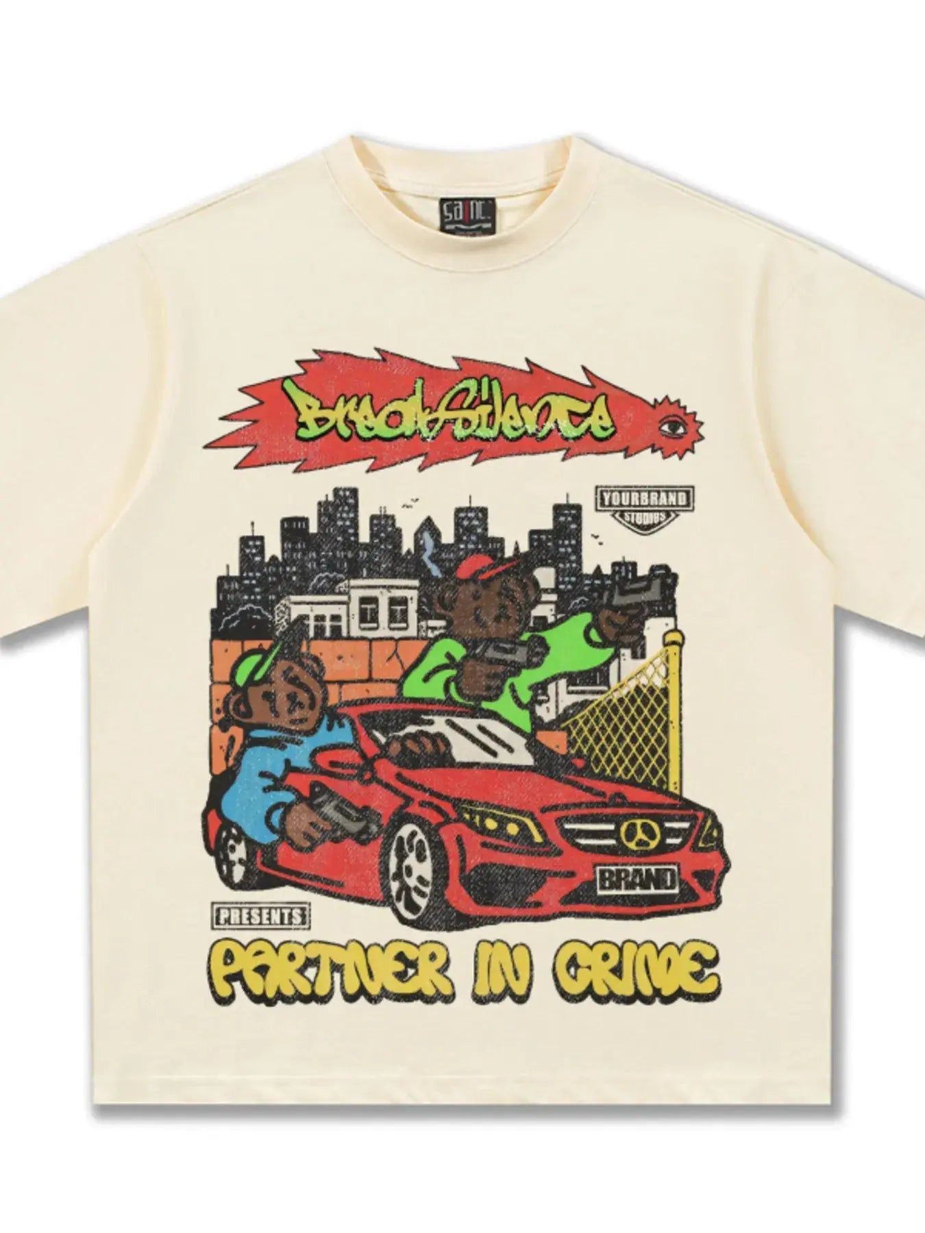 Men's Graphic Crew Neck T-Shirt - we buy