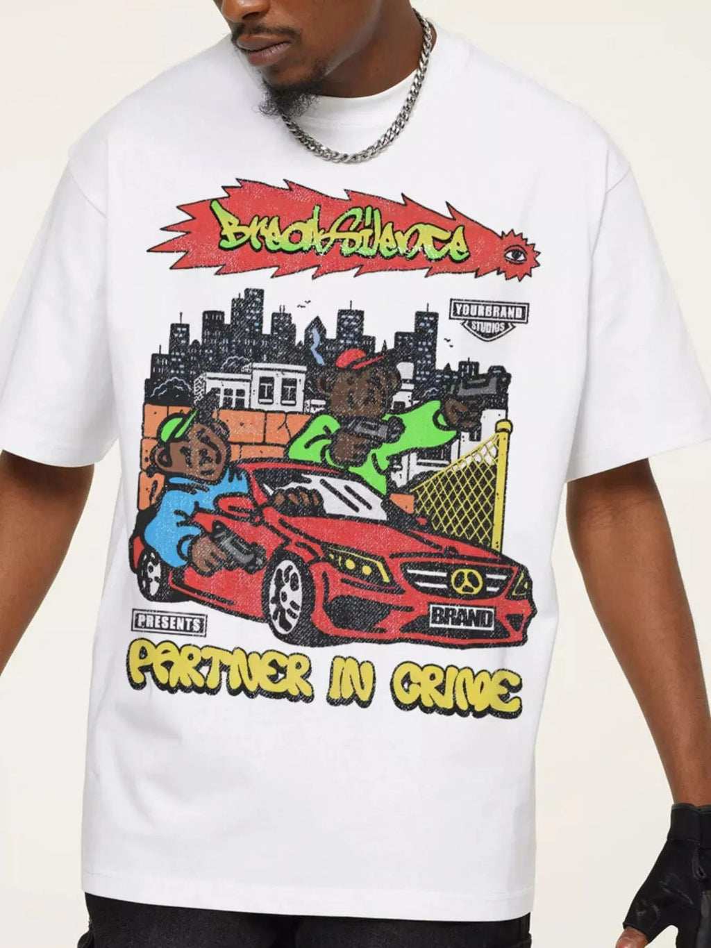 Men's Graphic Crew Neck T-Shirt - we buy