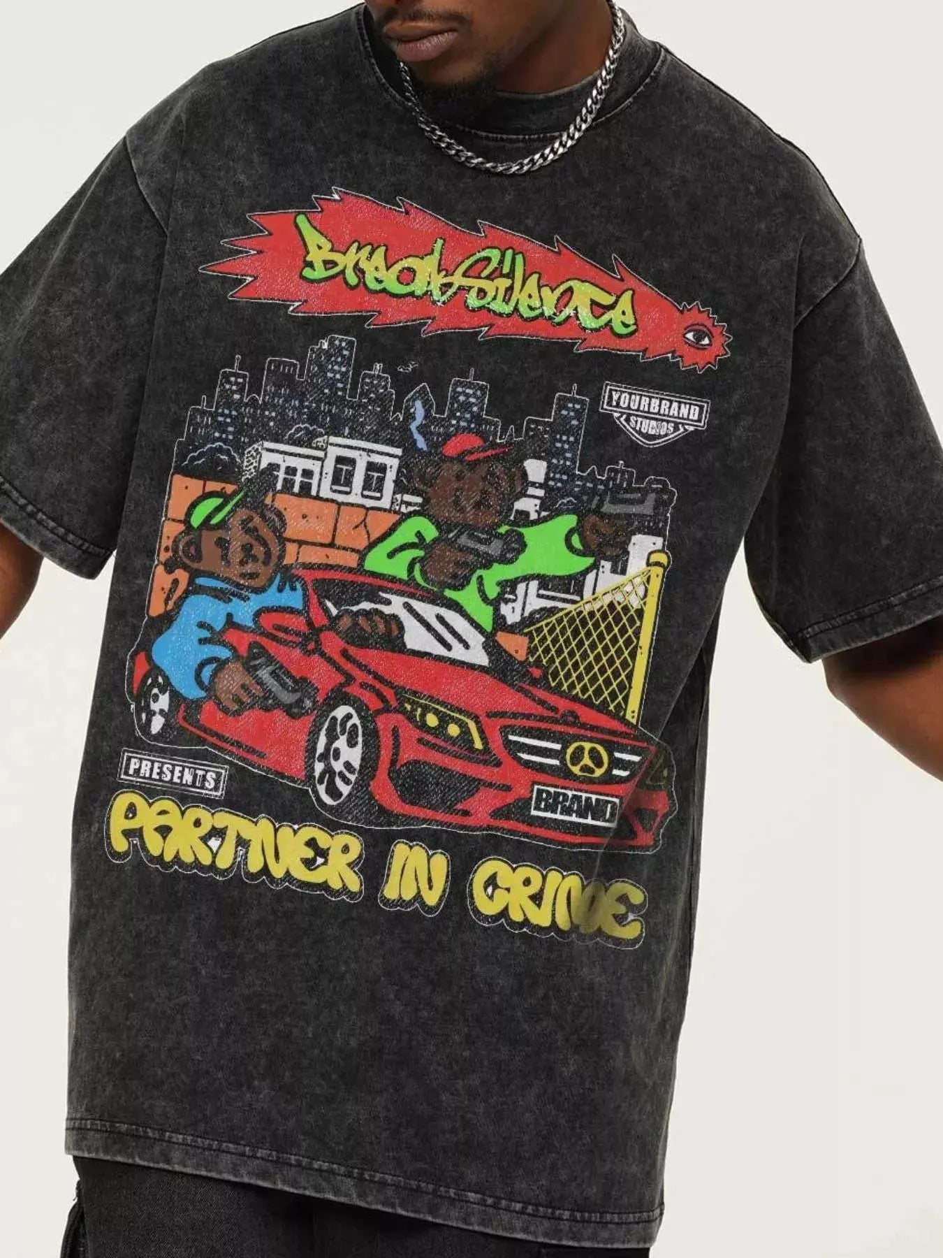 Men's Graphic Crew Neck T-Shirt - we buy