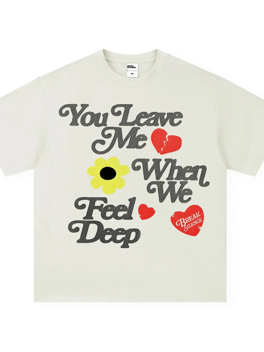 Men's Letter Graphic Round Neck T-Shirt - we buy