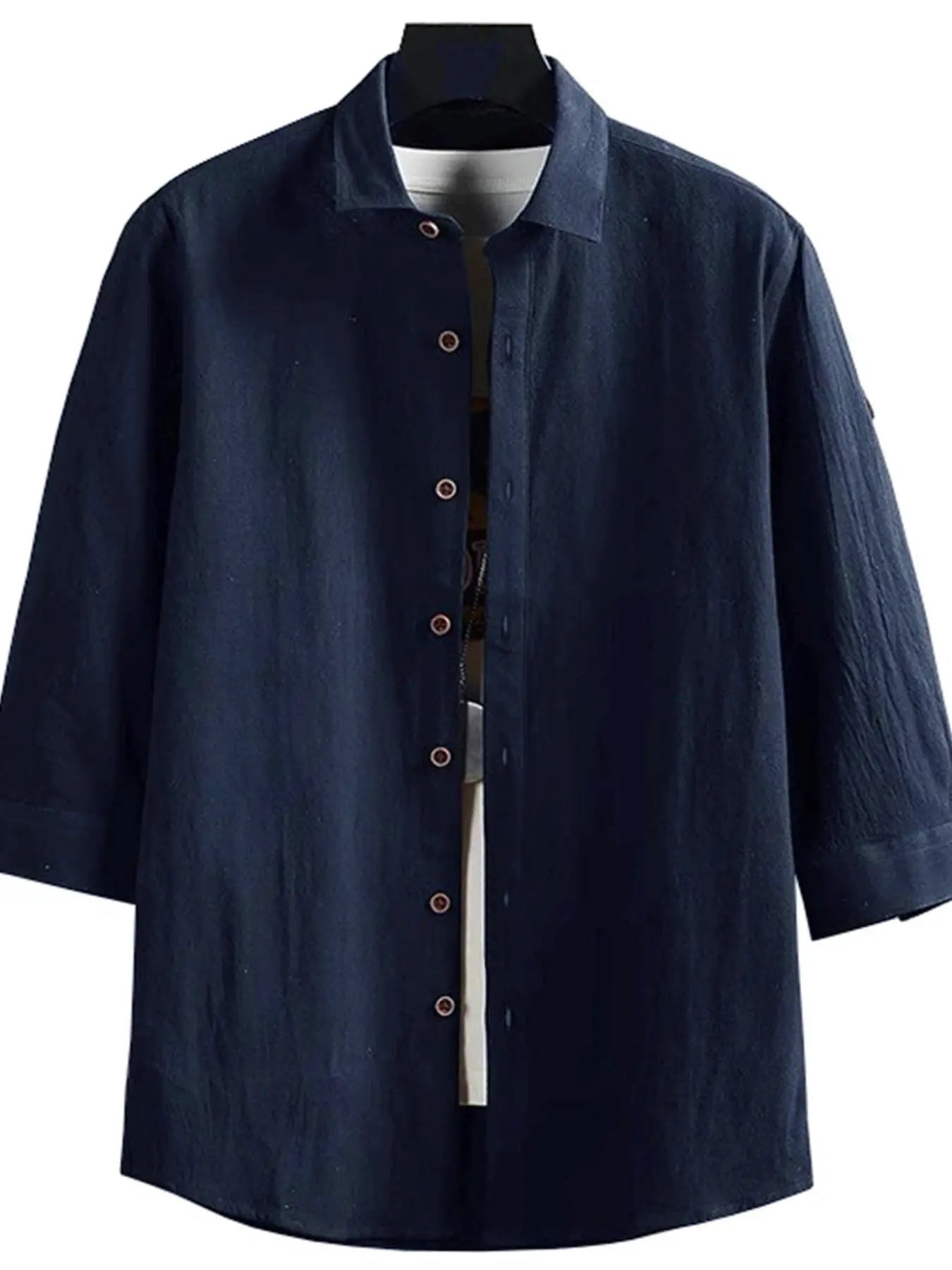 Men's Plus Size Casual Button - Down Shirt - we buy