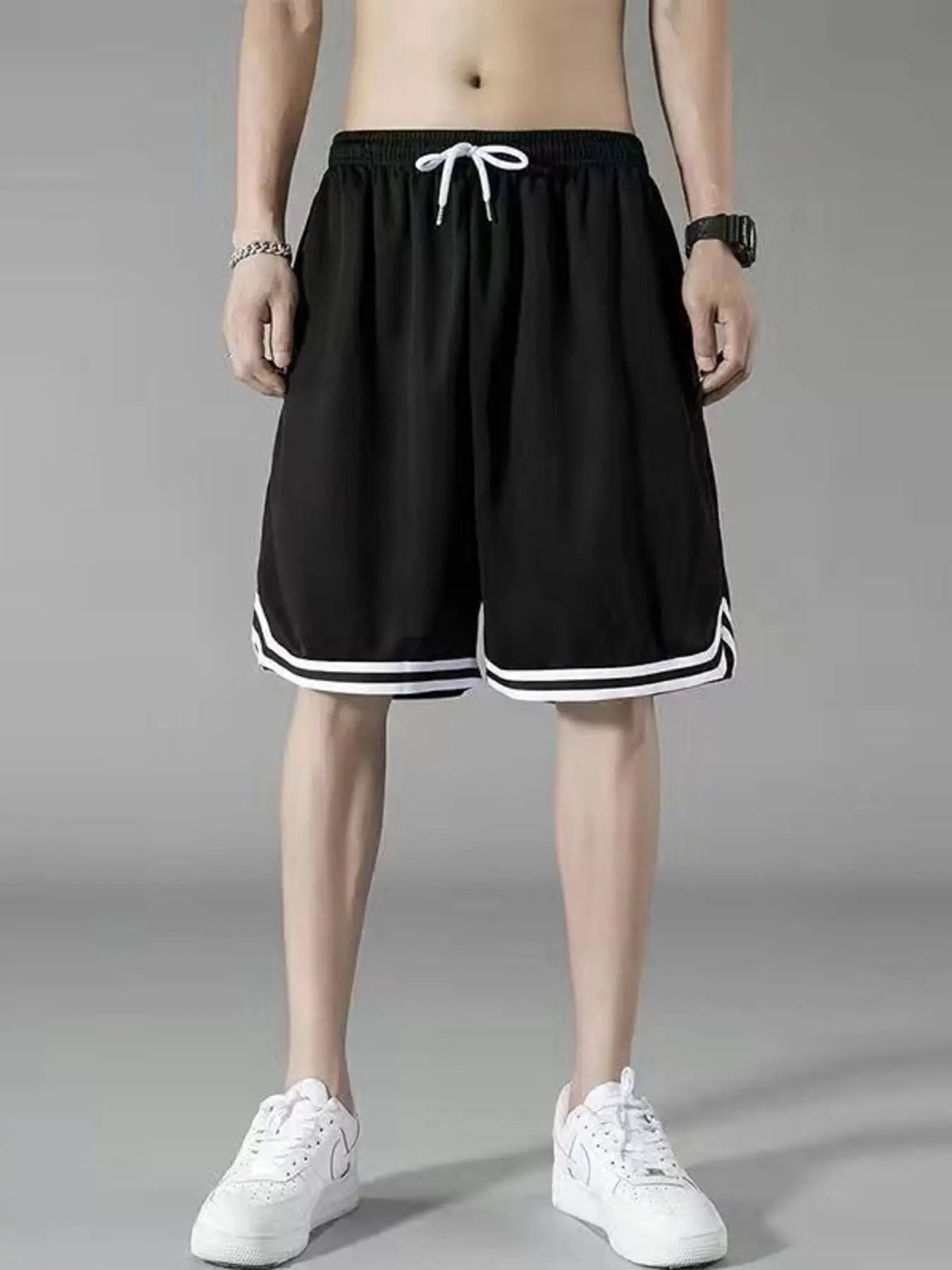 Men's Plus Size Drawstring Shorts - we buy