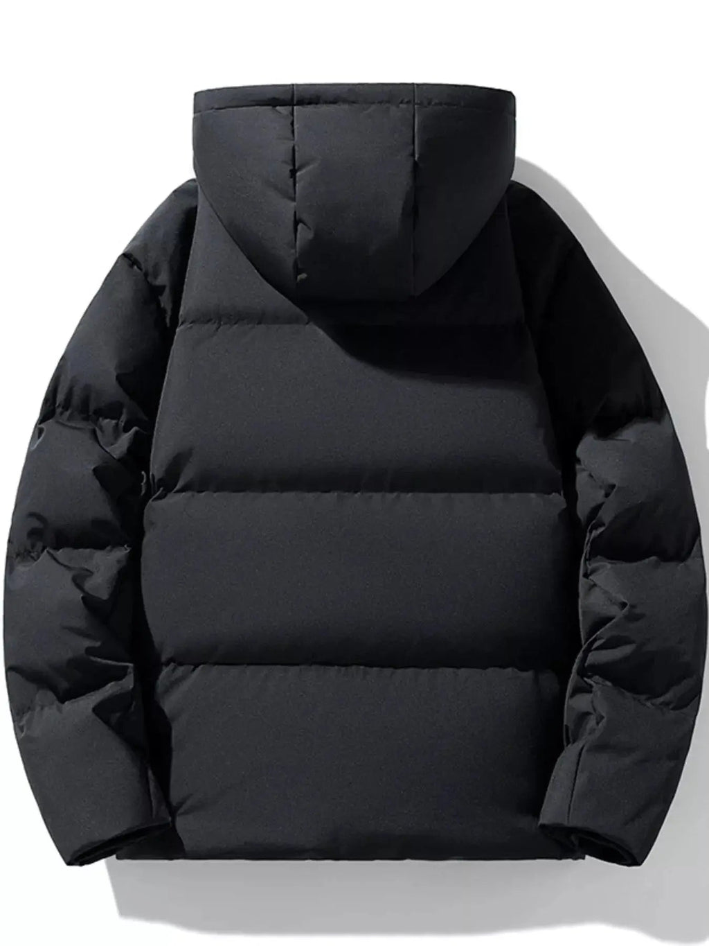 Men's Plus Size Hooded Padded Winter Coat - we buy