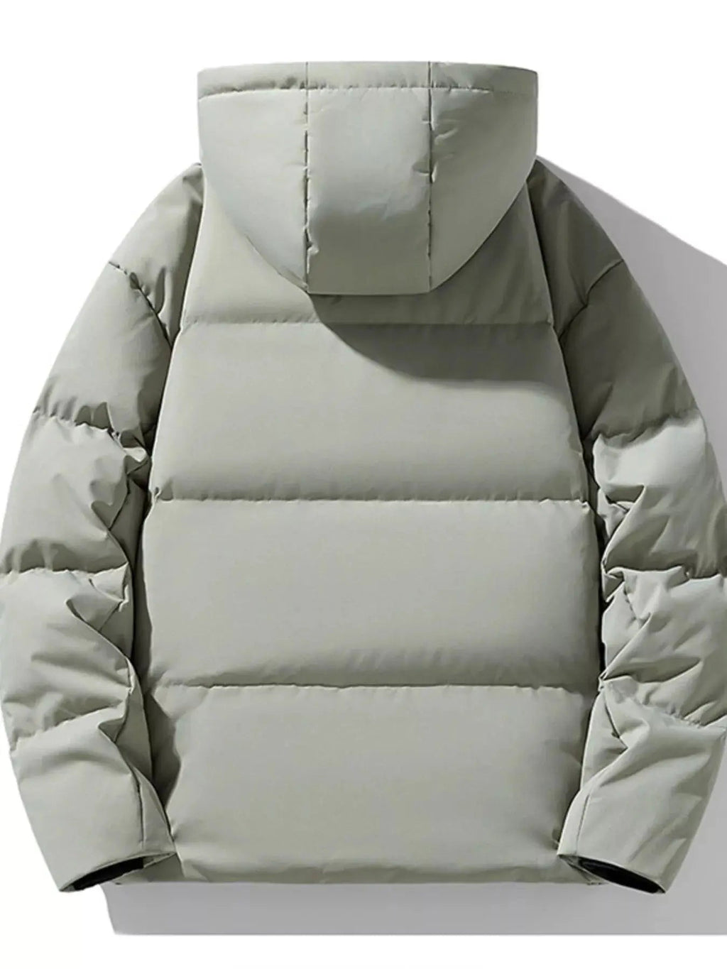 Men's Plus Size Hooded Padded Winter Coat - we buy