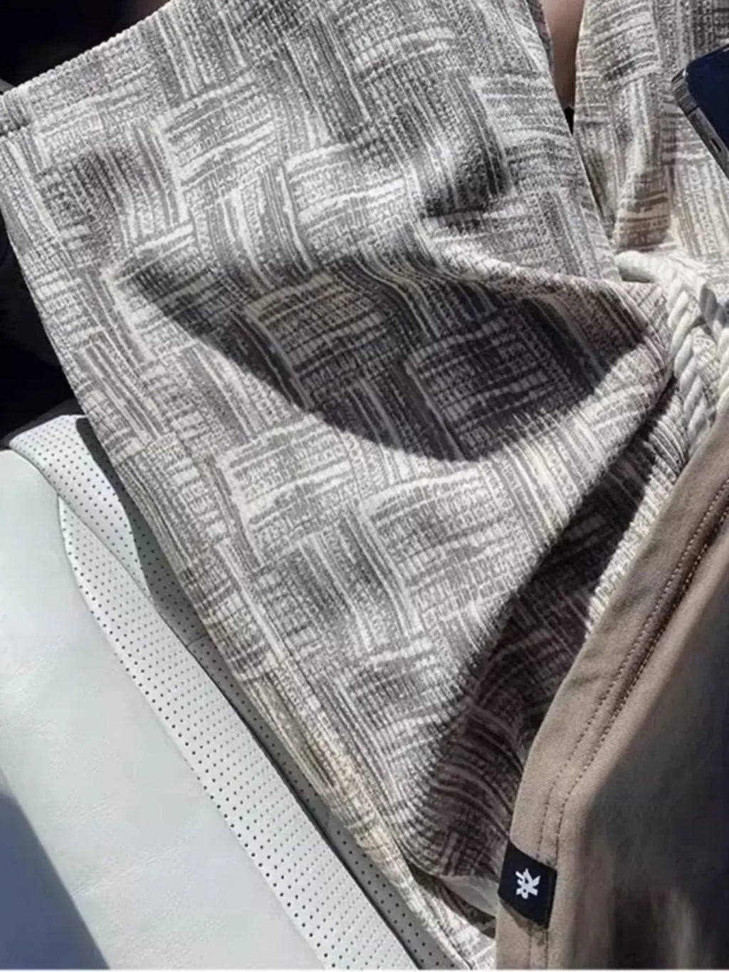 Men's Plus Size Textured Drawstring Casual Shorts - we buy