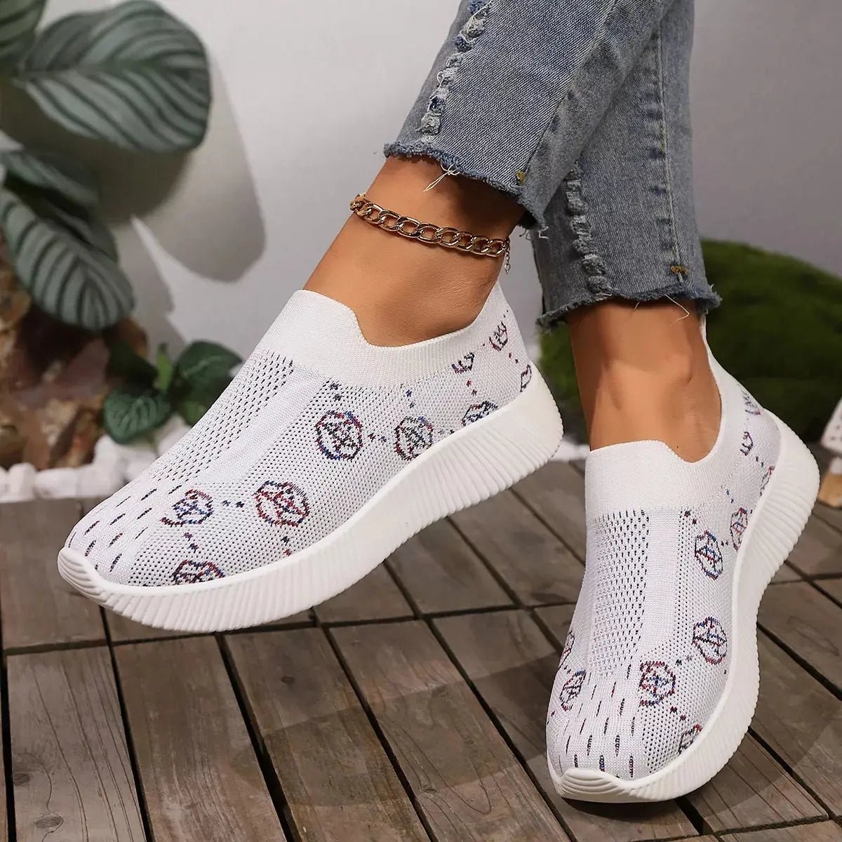 Mesh Round Toe Slip - Ons - we buy