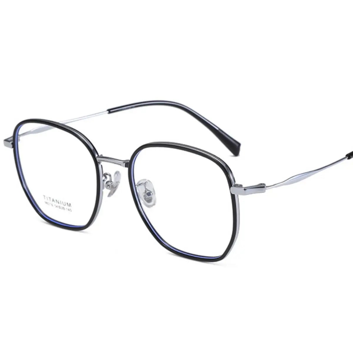 Oversized Polygon Frame Glasses - we buy