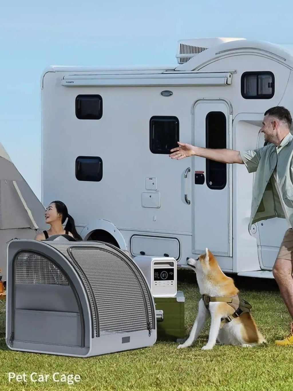 Portable Breathable Car Pet Cage - we buy