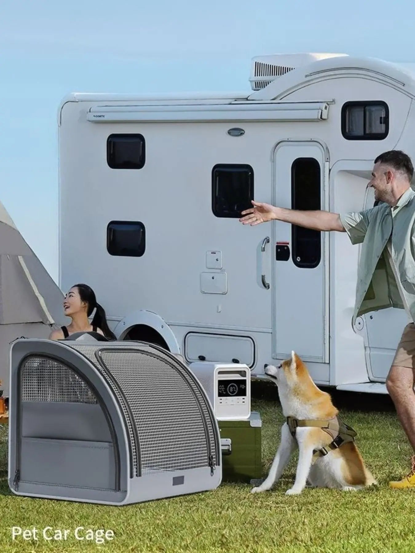 Portable Breathable Car Pet Cage - we buy