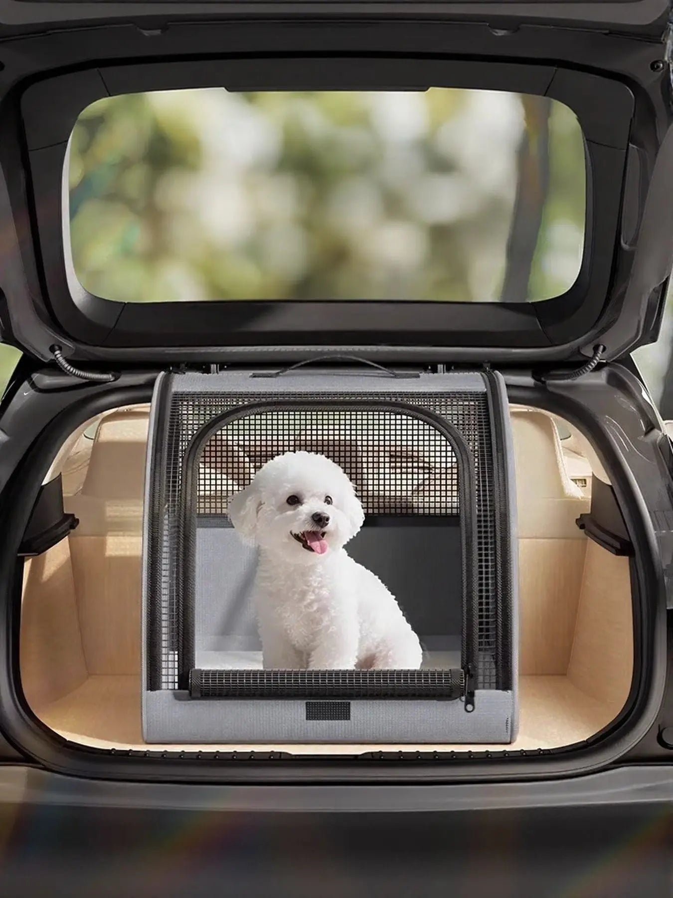 Portable Breathable Car Pet Cage - we buy