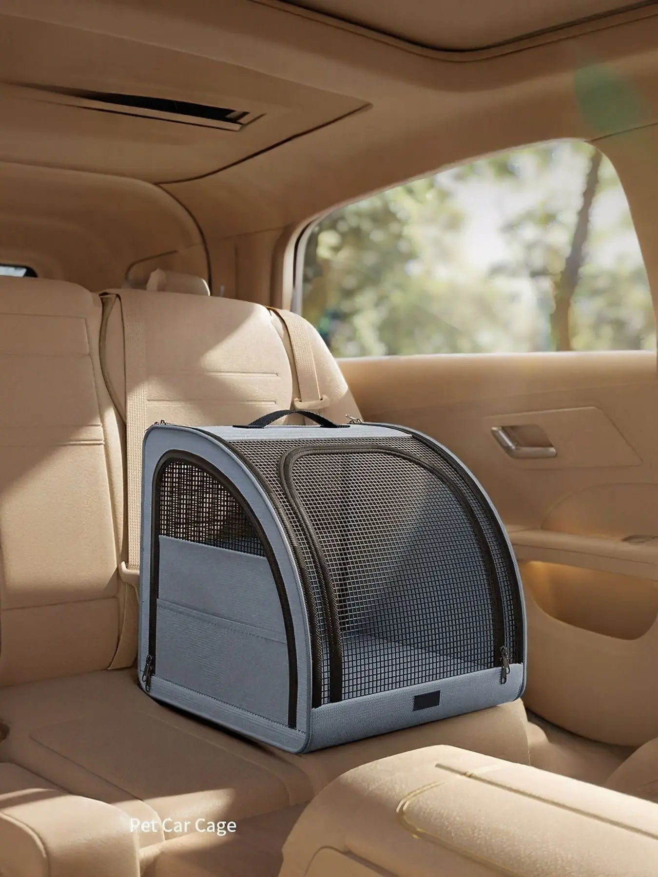 Portable Breathable Car Pet Cage - we buy