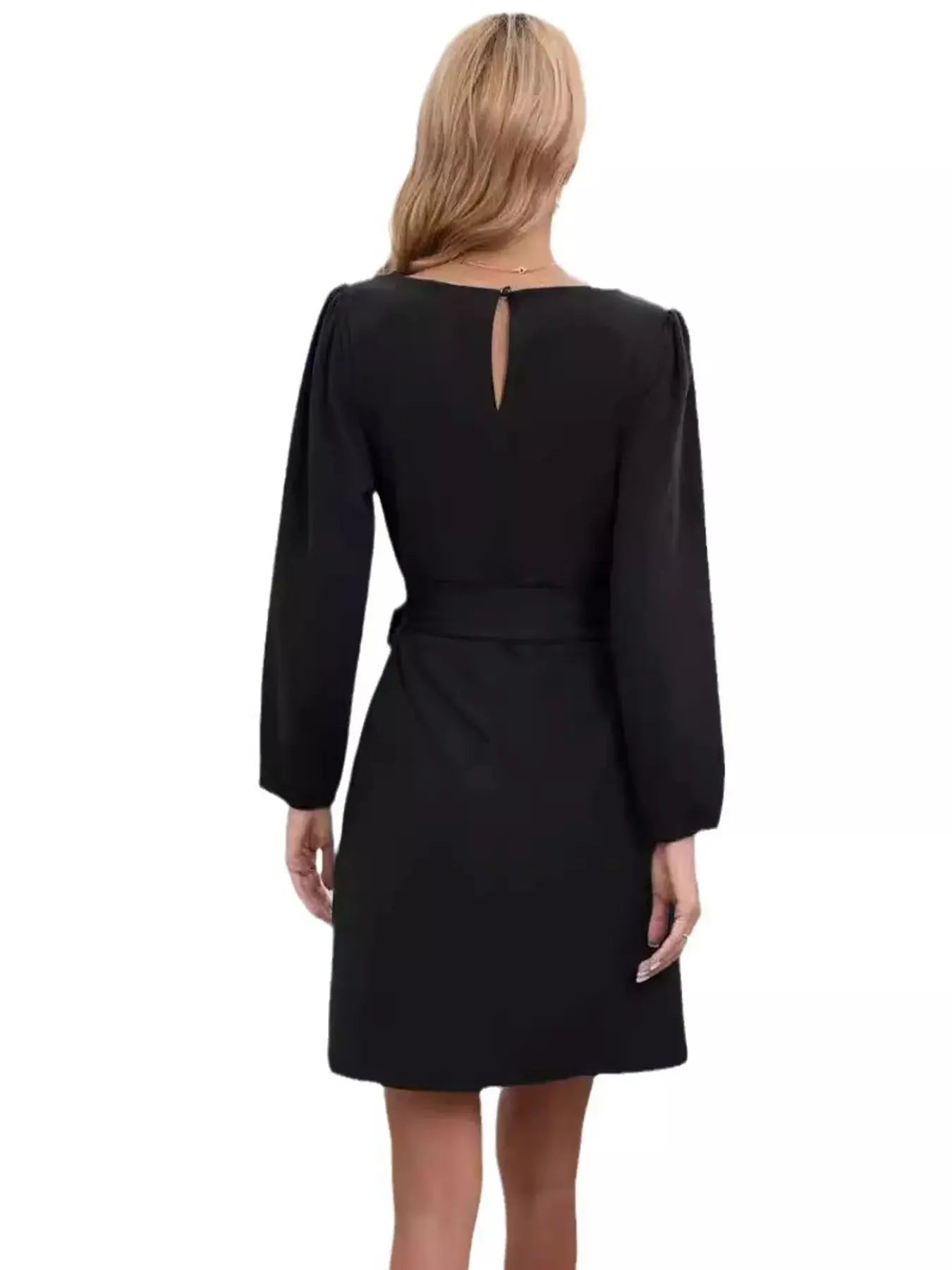 Tie - Waist Mini Dress - we buy